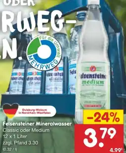 Netto Marken-Discount Felsensteiner Mineralwasser Angebot