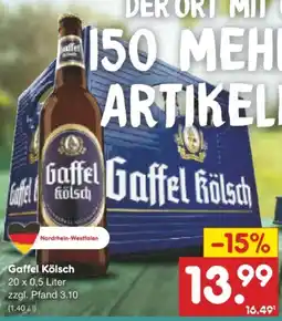 Netto Marken-Discount Privatbrauerei Gaffel Kölsch Angebot