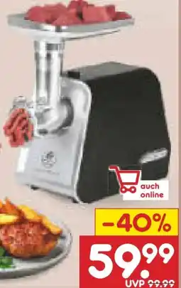 Netto Marken-Discount Kochwerk Power Fleischwolf Angebot
