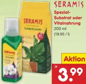 Netto Marken-Discount Seramis Zimmerpflanzen Granulat Angebot