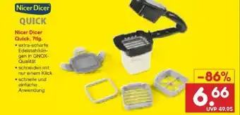 Netto Marken-Discount Genius Nicer Dicer Quick 7-tlg Angebot