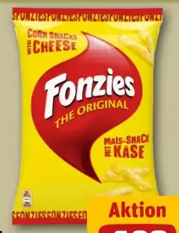 REWE Fonzies Mais Käse Snack Angebot