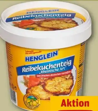 REWE Henglein Reibekuchenteig Rheinische Art Angebot