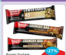 Budni Power System Low Carb Proteinriegel Angebot