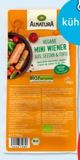 Budni Alnatura Mini Bio Wiener Vegan Angebot