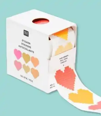 Budni Rico Design Mini Sticker Herzen Angebot