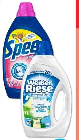 Budni Weißer Riese Waschmittel Universal Gel Angebot