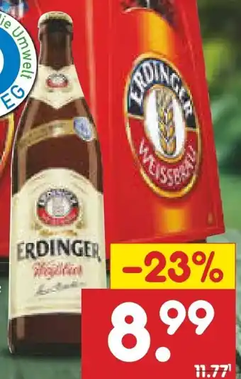Netto Marken-Discount Erdinger Weißbräu Weißbier Angebot