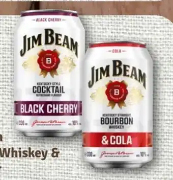nahkauf Jim Beam Bourbon Whiskey & Cola Angebot