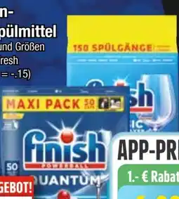 EDEKA Bandelt Finish Maschinengeschirrspülmittel Angebot
