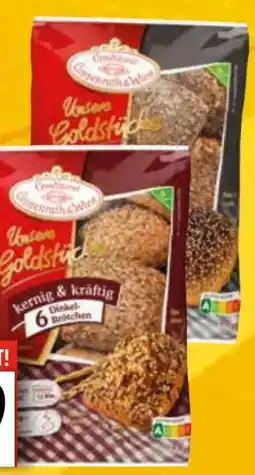 EDEKA Bandelt Coppenrath & Wiese Unsere Goldstücke Brötchen Angebot