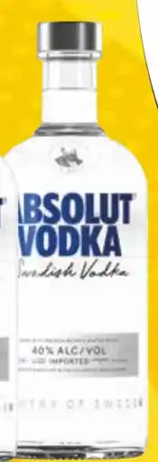 EDEKA Bandelt Absolut Vodka Angebot