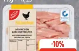 Edeka Frischemarkt Gut & Günstig Hähnchen Geschnetzeltes Angebot
