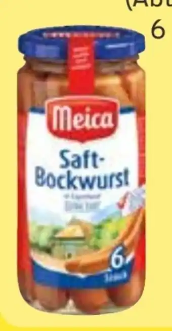 Edeka Frischemarkt Meica Saft-Bockwurst Angebot