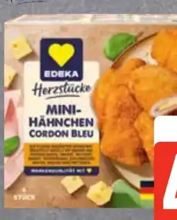 Edeka Edeka Herzstücke Mini Hähnchen Cordon Bleu Angebot
