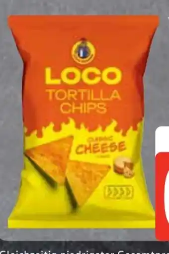 Edeka Loco Snacks Tortilla Chips Cheese Angebot