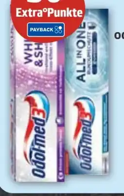 Edeka Odol-Med 3 All-in-One Schutz Zahncreme Angebot