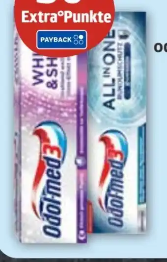 Edeka Odol-Med 3 All-in-One Schutz Zahncreme Angebot