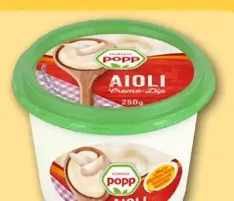 REWE Center Popp Aioli Creme-Dip Angebot