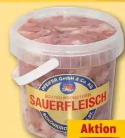 REWE Center Pfeifer's Probsteier Sauerfleisch Wurstkonserve Angebot