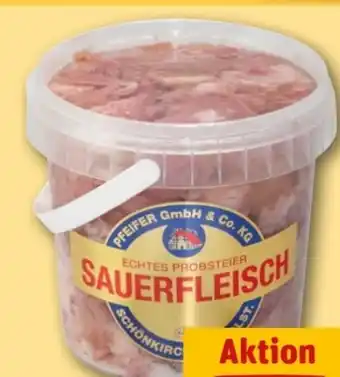 REWE Center Pfeifer's Probsteier Sauerfleisch Wurstkonserve Angebot