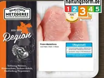 REWE Metzgerei Wilhelm Brandenburg Puten-Medaillons Angebot