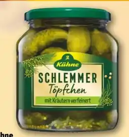 REWE Kühne Schlemmergürkchen Angebot