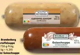 REWE Metzgerei Wilhelm Brandenburg Kartoffelsuppe Angebot