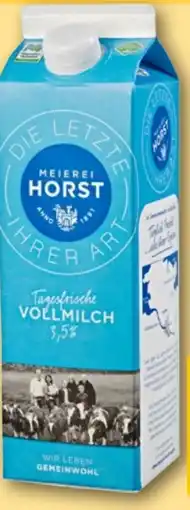 REWE Meierei Horst Vollmilch Angebot