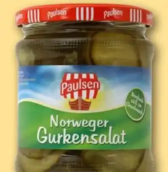 REWE Paulsen Norweger Gurkensalat Angebot