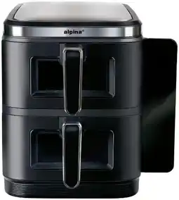 Mömax Alpina Heissluftfritteuse Air Fryer Double Stack Angebot