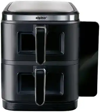 Mömax Alpina Heissluftfritteuse Air Fryer Double Stack Angebot