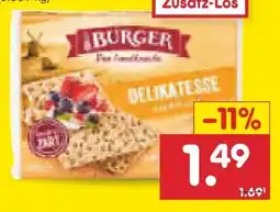 Netto Marken-Discount Burger Knäcke Delikatess Knäckebrot Angebot