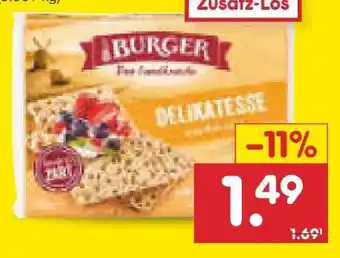 Netto Marken-Discount Burger Knäcke Delikatess Knäckebrot Angebot