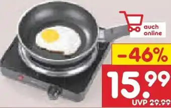 Netto Marken-Discount Gourmetmaxx Kompakt-Herdplatte Angebot