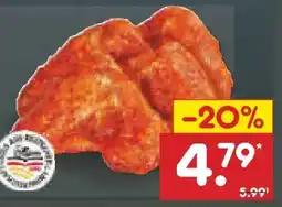 Netto Marken-Discount Gut Ponholz Hähnchen-Flügel Angebot