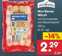 Netto Marken-Discount Hofmaier Wolf Mini Berner Würstl Angebot