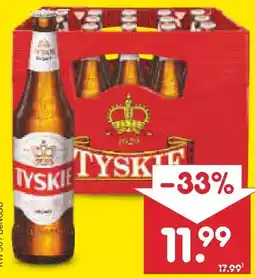 Netto Marken-Discount Tyskie Pils Angebot