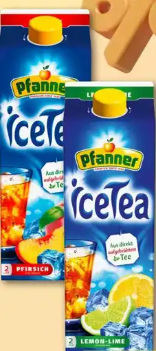 REWE Pfanner Ice Tea Lemon-Lime Angebot