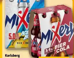 REWE Karlsberg MiXery Bier + Cola X Angebot