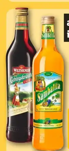 REWE Sambalita Exotic-Likör Angebot