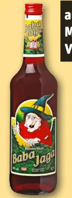 REWE Hartenfels Baba Jaga Kräuterlikör Angebot