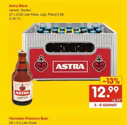 Netto Marken-Discount Astra biere Angebot