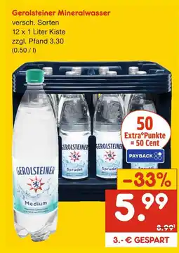 Netto Marken-Discount Gerolsteiner mineralwasser Angebot