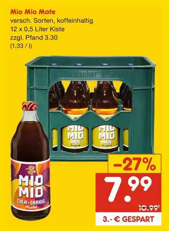 Netto Marken-Discount Mio mio mate Angebot