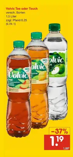 Netto Marken-Discount Volvic tee oder touch Angebot