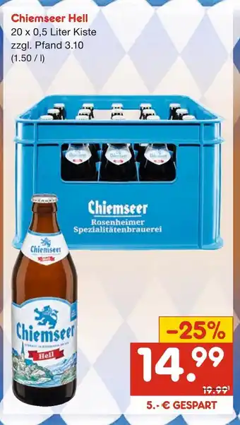 Netto Marken-Discount Chiemseer hell Angebot