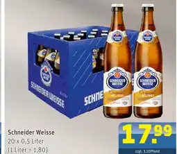 Getränke Arena Schneider weisse schneider weisse Angebot