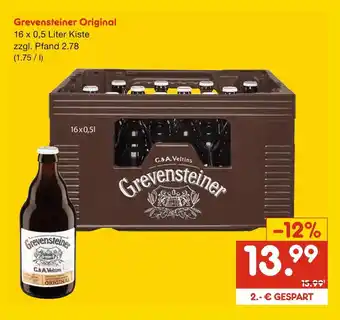 Netto Marken-Discount Grevensteiner original bier Angebot