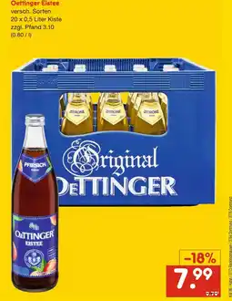 Netto Marken-Discount Oettinger eistee Angebot